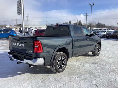 2026 RAM Ram 1500 RAM 1500 LARAMIE CREW CAB 4X4 5'7' BOX